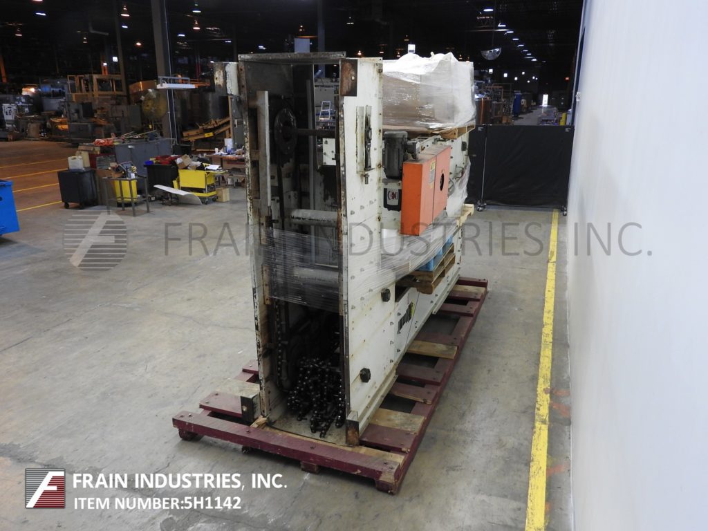 Meyer #PA-452-18-S, Z style bucket elevator, 18" L x 5" W x 2-3/4" D white plastic product buckets, 1-1/2 HP - Image 3