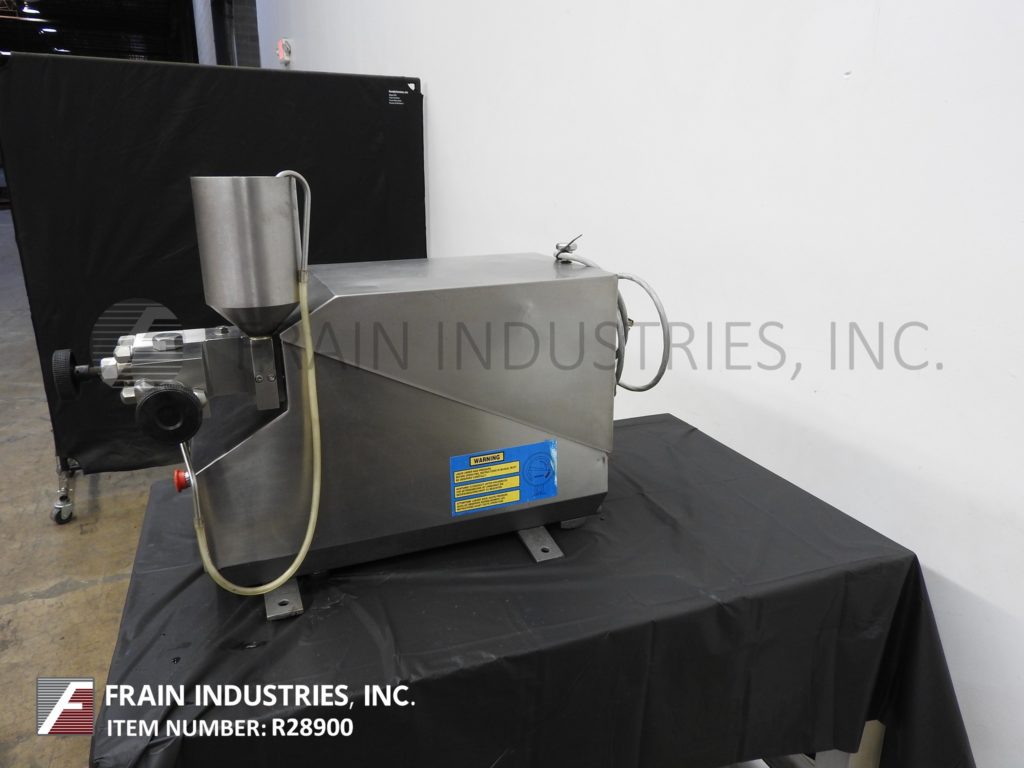 APV #LAB1000, 2-stage, homogenizer, 6 GPH, 12000 psi, digital pressure gauge - Image 3