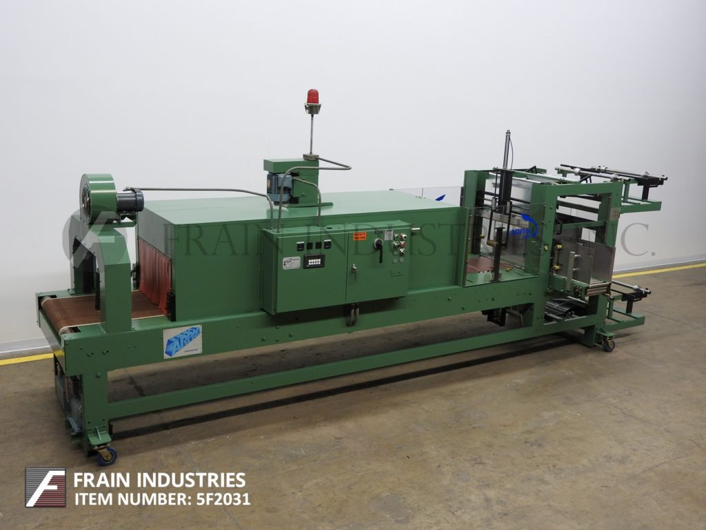 Arpac #108-28, automatic, right angle, shrink bundler rated 10-20 bundles per minute, 10" wide x 60" long - Image 5