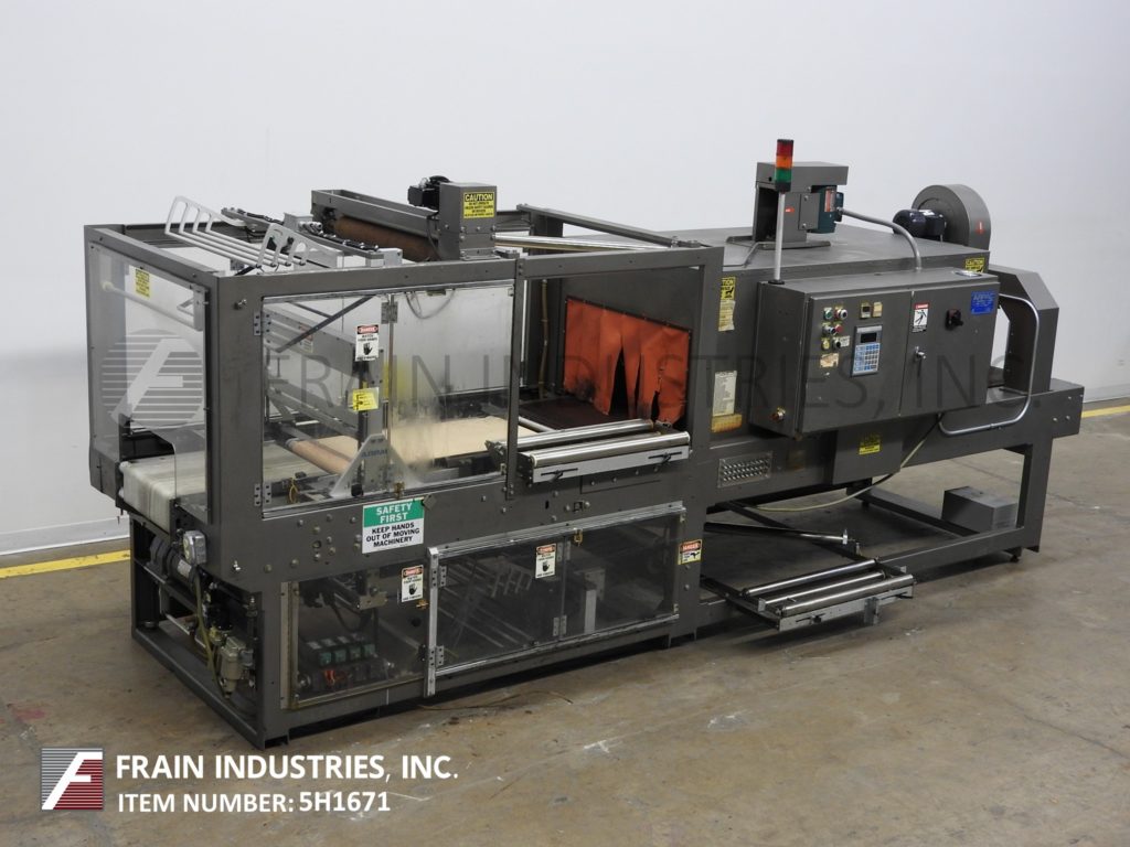 Arpac #55TW-28, inline, continous. shrink bundler rated from 10-55 bundles per minute, 26" long x 20" wide - Image 1