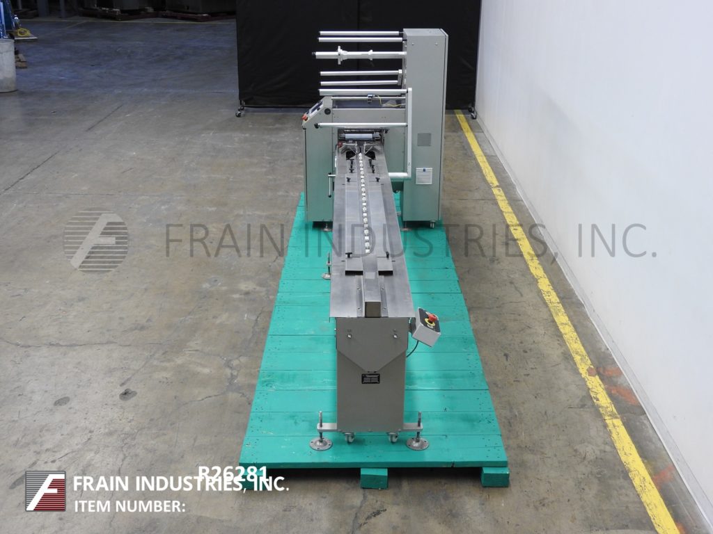 Bosch #PACK-101, 2-up, horizontal, wrapper rated from 50-150 packages per minute, 56" long lugged infeed - Image 4