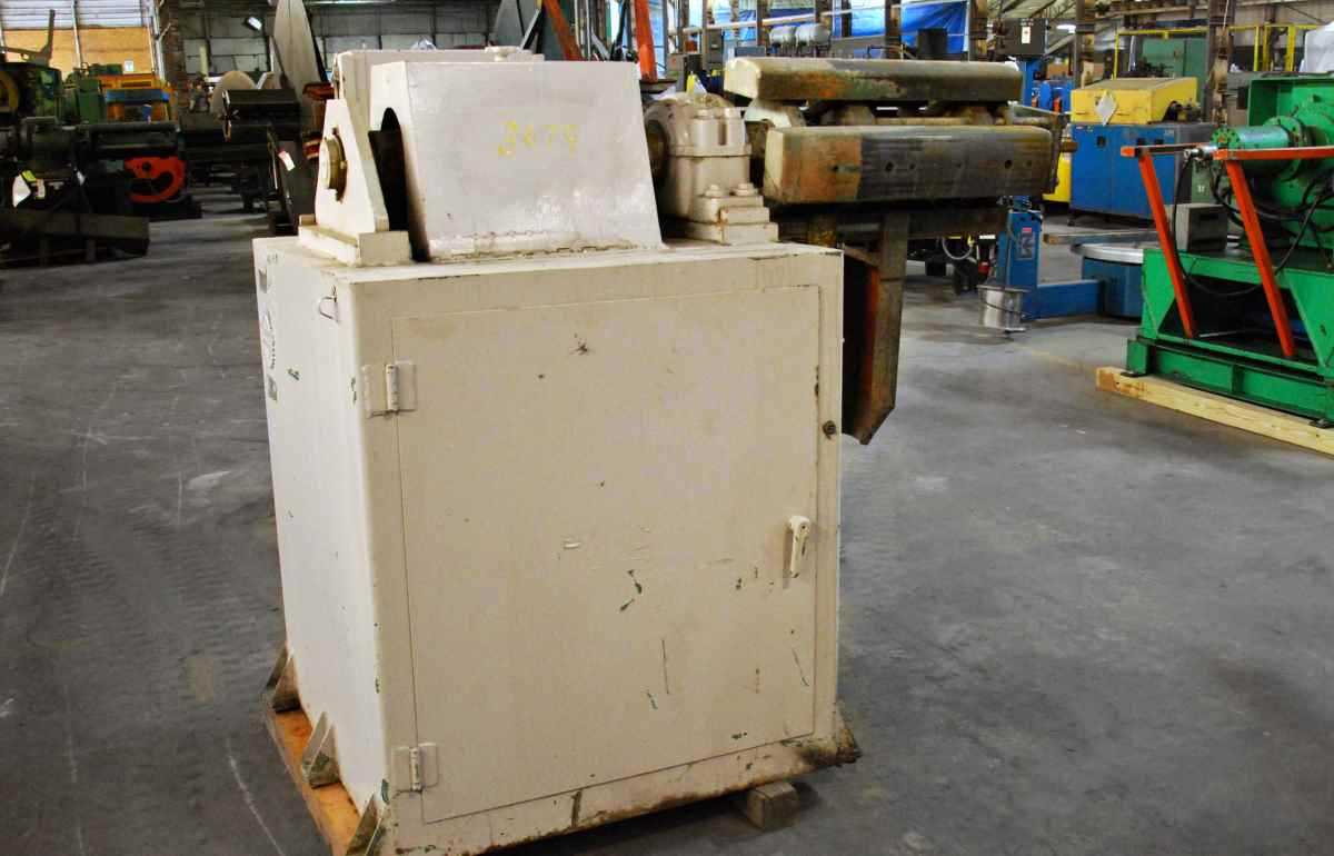 7500 lb. Rowe #7520-DSJ, motorized single coil reel, 20" width, 60" outside dimensions, 16"-20" ID, #3679 - Image 6