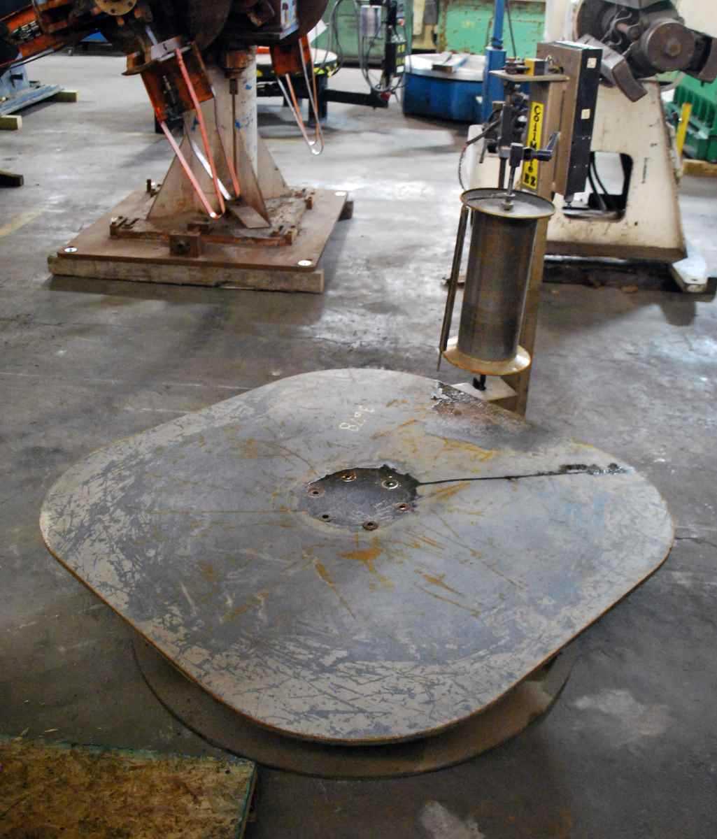 5000 lb. CoilMate #EZ5048, pallet type uncoiler, 48" outside dimension, 15"-20" ID, #3678 - Image 8