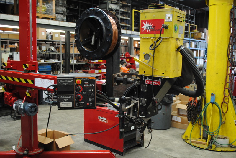 10' x 10' Manipulator, Lincoln electric subarc system DC-600, NA-3.Flux vacuum - Image 4
