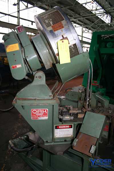 Burr Oak #SRM-FI-9, sizing & ring machine, 8-station power index, 1986, #54017 - Image 3