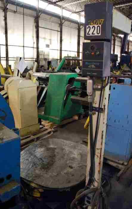 3500 lb. Cooper Weymouth #PD3548, pallet uncoiler, 6" width, 48" coil diameter, #2017 - Image 3