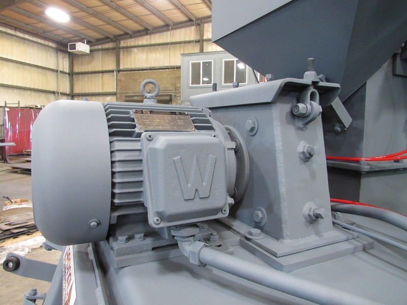 2 cu.ft. Cardinal 200 Tumble Blast, 5 HP Direct Drive Blast Wheel, New - Image 4