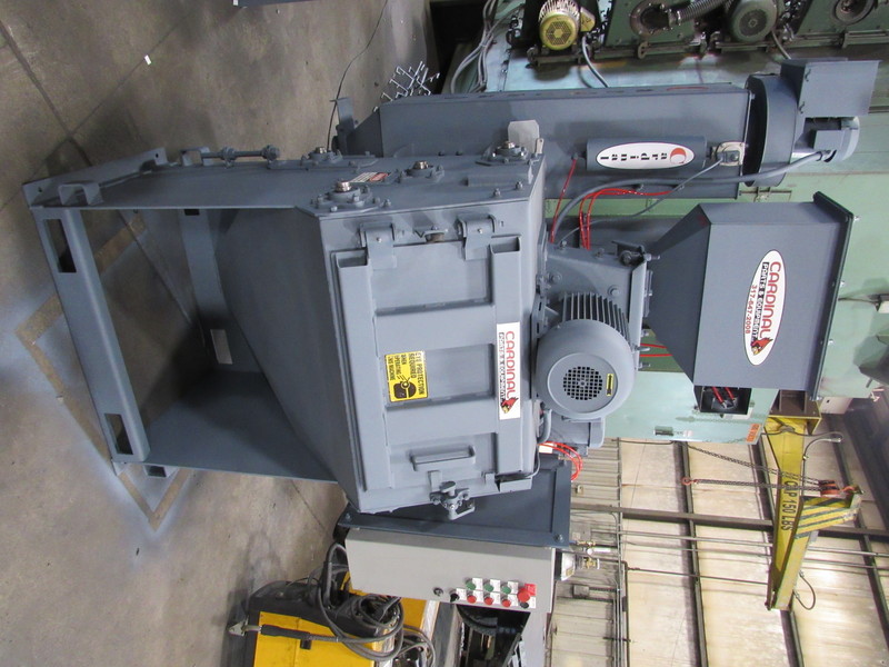 2 cu.ft. Cardinal 200 Tumble Blast, 5 HP Direct Drive Blast Wheel, New - Image 5