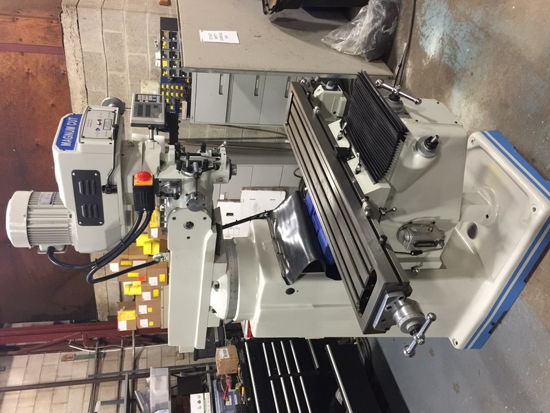 Magnum-Cut #3VS, vertical milling machine, 10" x54" table, 3 HP, one shot lube, new - Image 5