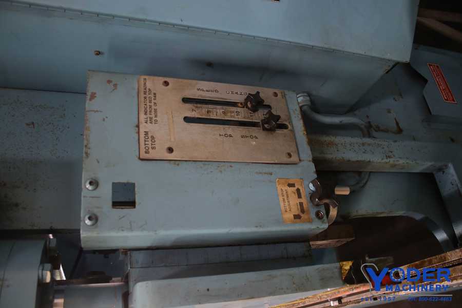 55 Ton, Niagara #HB-55-4-6, hydraulic, 6' overall, 54" between housing, 5 HP, Automec 1000 CNC Back Gauge - Image 3