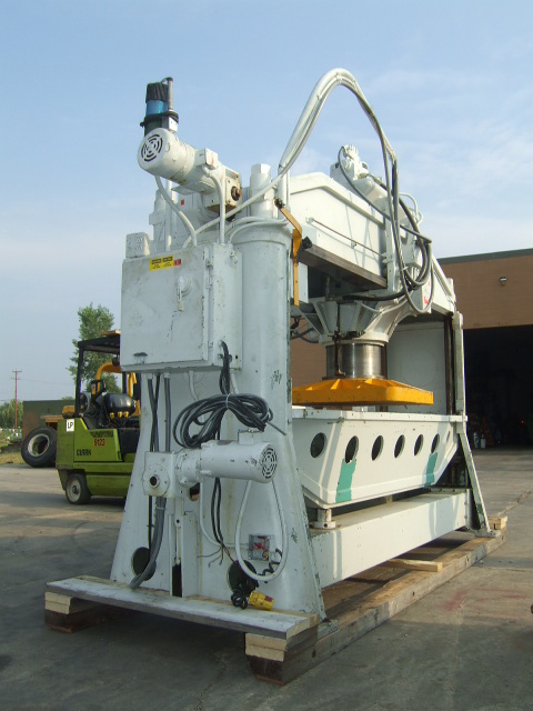 25 Ton, Schwabe #G, downacting die cutting press, 100" x34" bed, 6 stroke, 5 HP - Image 5