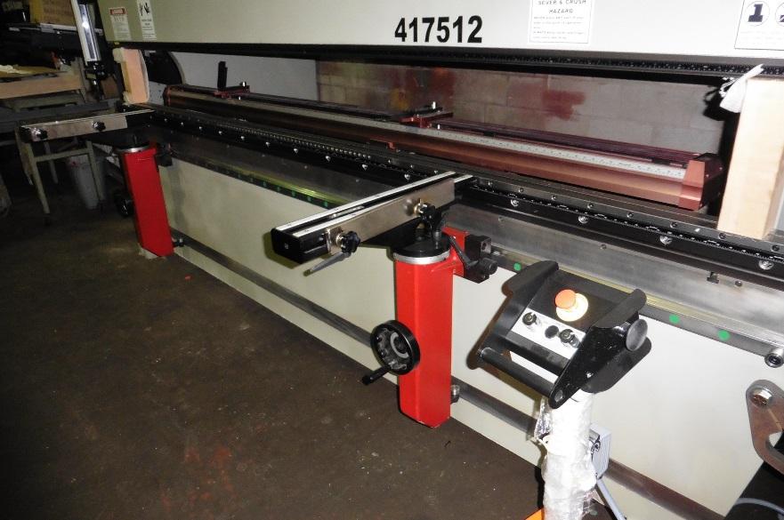 175 Ton, Accurpress Edge #417512, CNC hydraulic press brake, 12' overall, 126" between housing, new, #3250 - Image 5