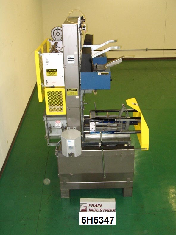 SWF #1D5A, automatic, hot melt glue, bliss box former, 12-35 cases per minute, 2-Nordon Series TG09 glue - Image 3