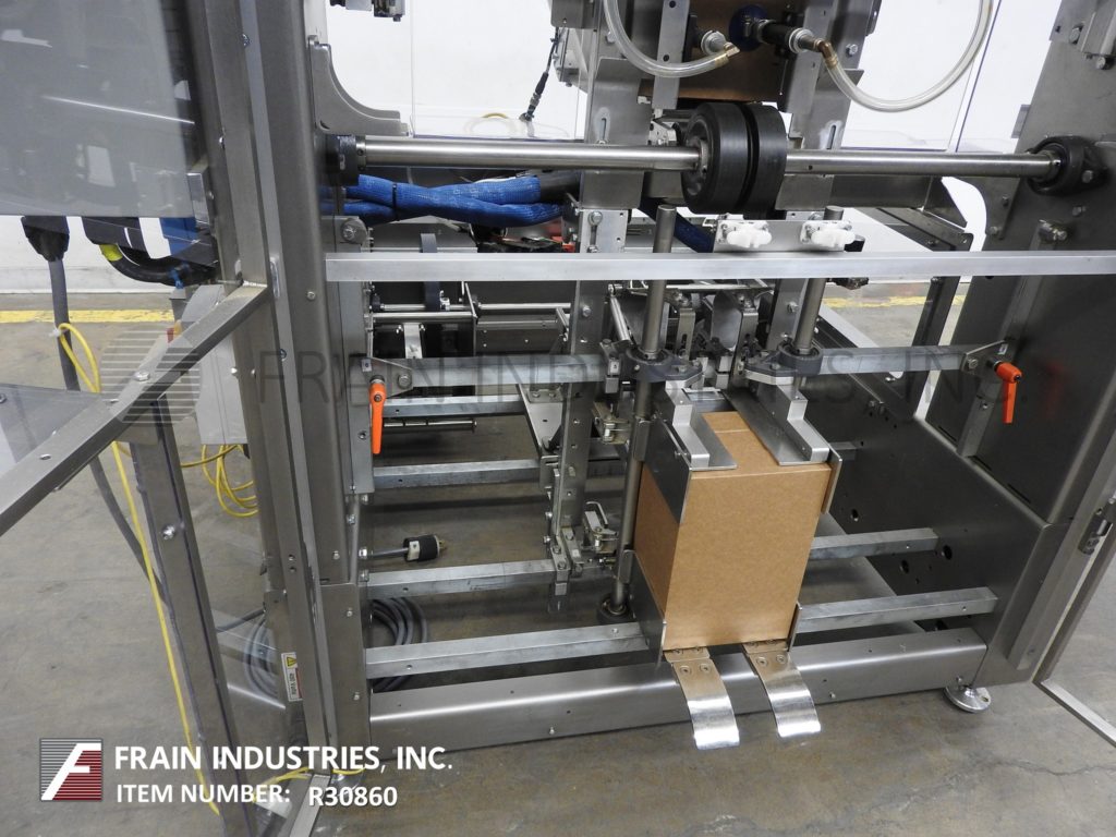 Adco #CTFL-440V, compact, automatic, Stainless Steel, single head, hot melt glue, tray former & sealer, 10-50 - Image 2