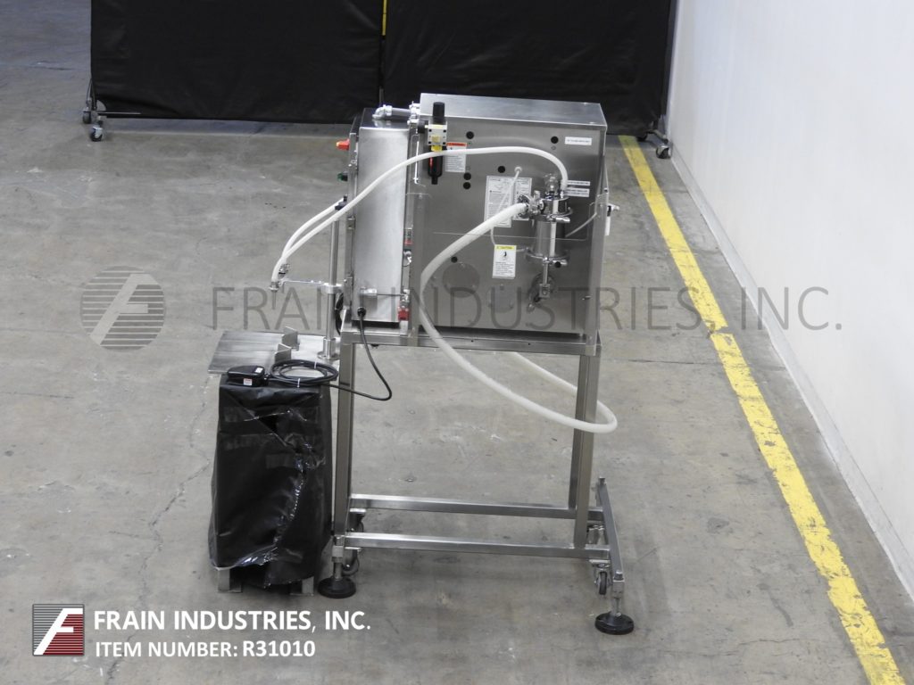 Filamatic #DAB-32-2, semi-automatic 2-head table top piston filler, 1ml to 1100ml fill range, (2) 550cc - Image 3