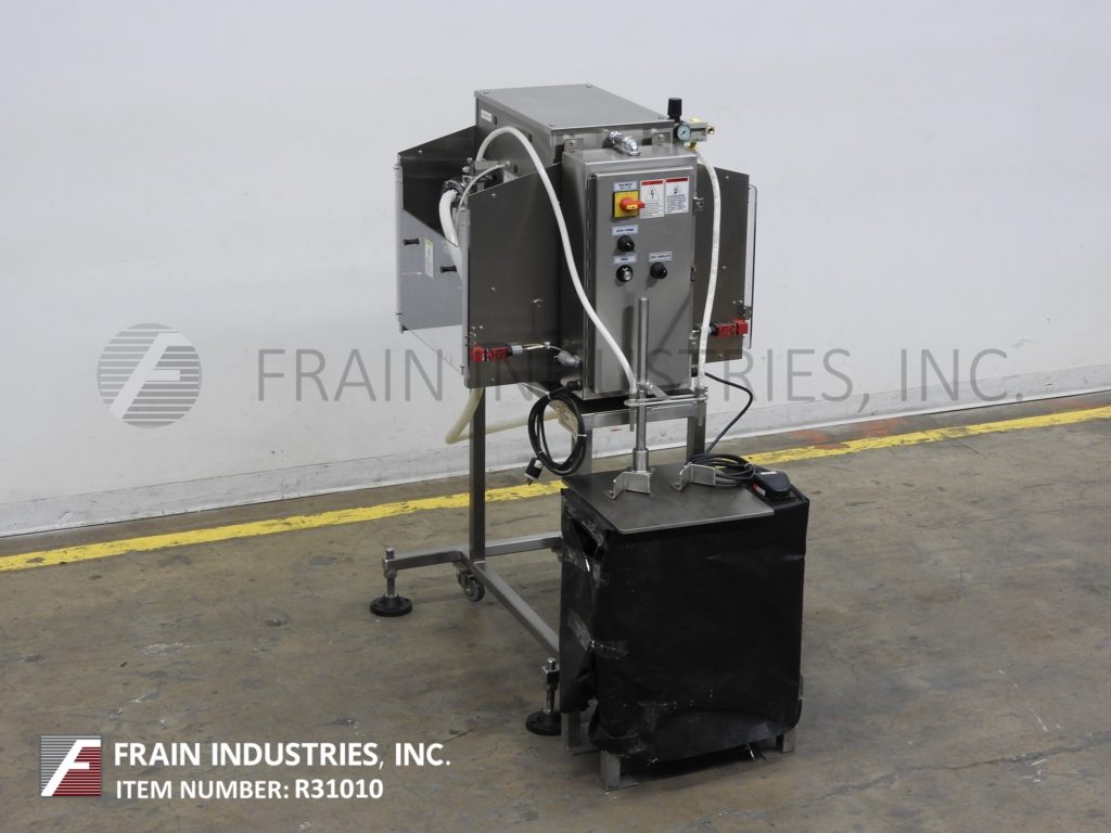 Filamatic #DAB-32-2, semi-automatic 2-head table top piston filler, 1ml to 1100ml fill range, (2) 550cc - Image 5