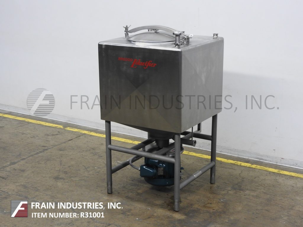 Breddo #LDT, 200 gallon, Stainless Steel, high shear, single wall liquefier, 39" L x 39" W x 32" straight - Image 1