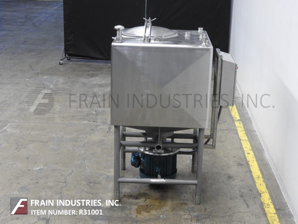 Breddo #LDT, 200 gallon, Stainless Steel, high shear, single wall liquefier, 39" L x 39" W x 32" straight - Image 3