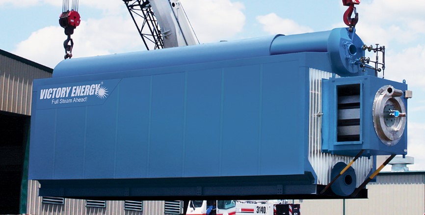 75000 PPH Victory Energy # voyager-vsm-75-8, O-Type Watertube Boiler, 399 psig, saturated, new - Image 1