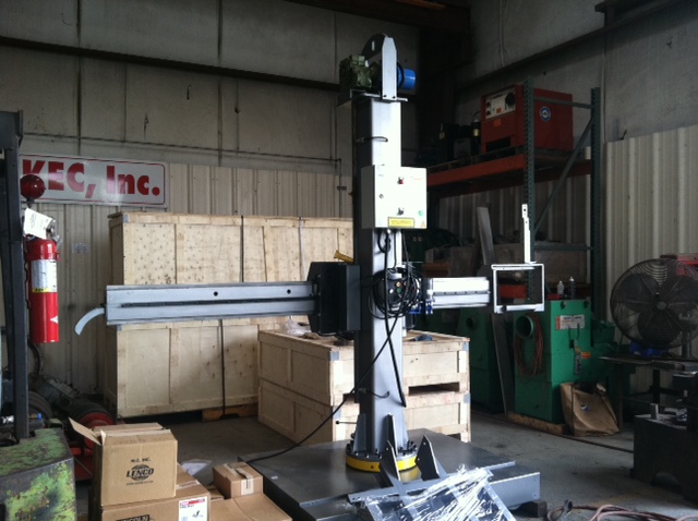 6' x 6' Profax #WM-66, sub-arc welding manipulator, variable speed, 440 V., new - Image 1