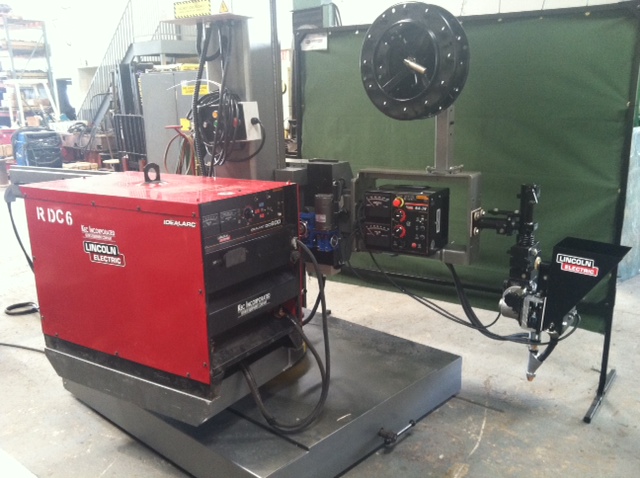 6' x 6' Profax #WM-66, sub-arc welding manipulator, variable speed, 440 V., new - Image 2