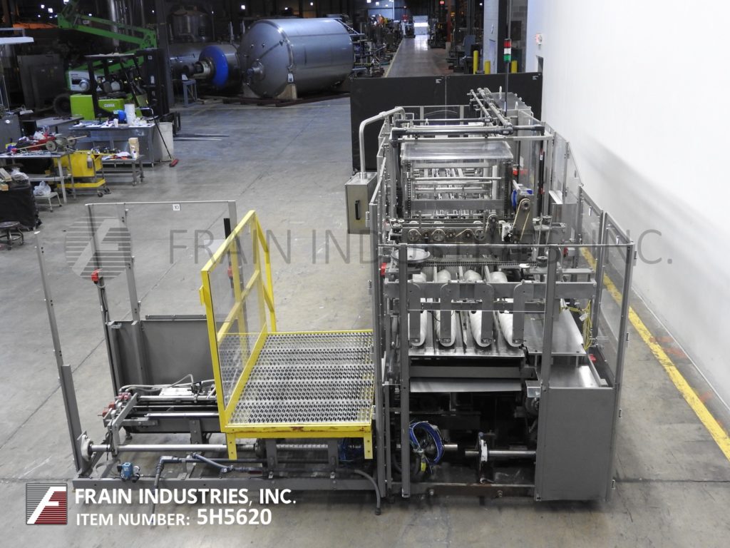 Douglas #DLT, automatic, continuous motion, horizontal, tray former, loader & hot melt glue sealer, 5-75 - Image 4
