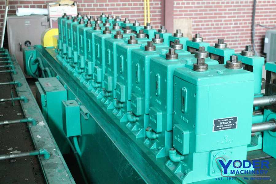 12 Stand, Ardcor #SF, rollformer, 1-1/2" shaft, 5-1/2" roll space, right hand, 15 HP, #59817 - Image 4