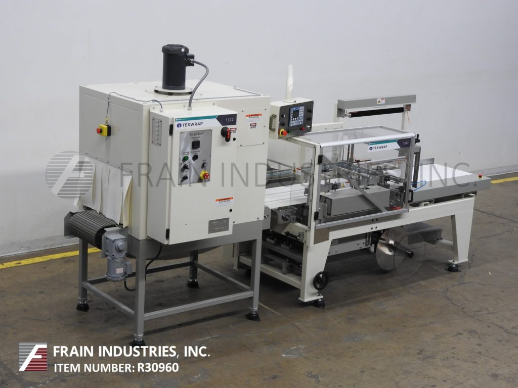 Texwrap #ST-3322 /1322, automatic, right to left, inline, L-Bar sealer with closing conveyor & shrink tunnel - Image 5