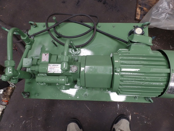 20" x 120" Lehmann #20-8, 7" spdl bore, taper, air kick outs, 555 RPM, front & rear chucks, 25 HP, steady - Image 8