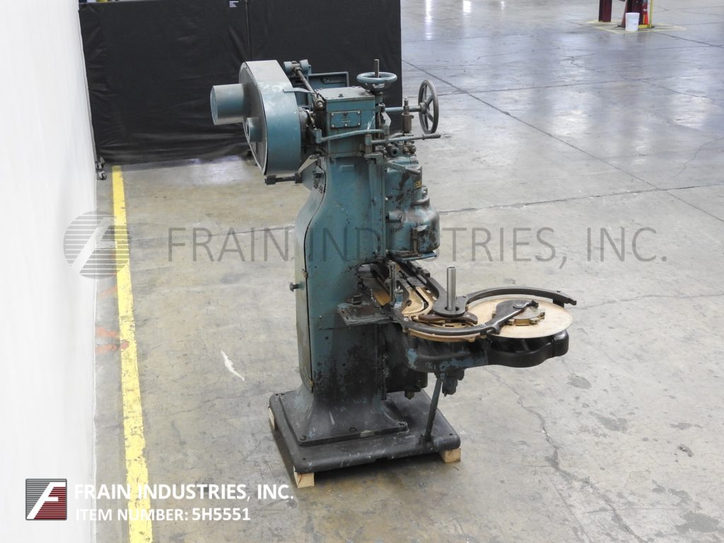 Canco #08, automatic, single head can seamer, 5-40 containers/minute, 4-roll, double seam, single seaming - Image 3