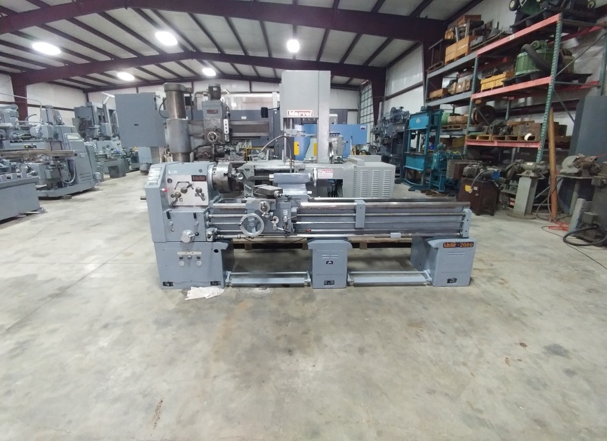 20" x 80" Victor #20x80, engine lathe, 13" SOCS, 4-jaw 12" chuck, inch/metric threads, #5MT, 10 HP - Image 2