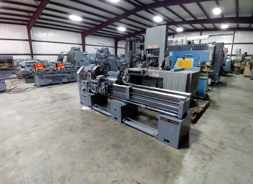 20" x 80" Victor #20x80, engine lathe, 13" SOCS, 4-jaw 12" chuck, inch/metric threads, #5MT, 10 HP - Image 3