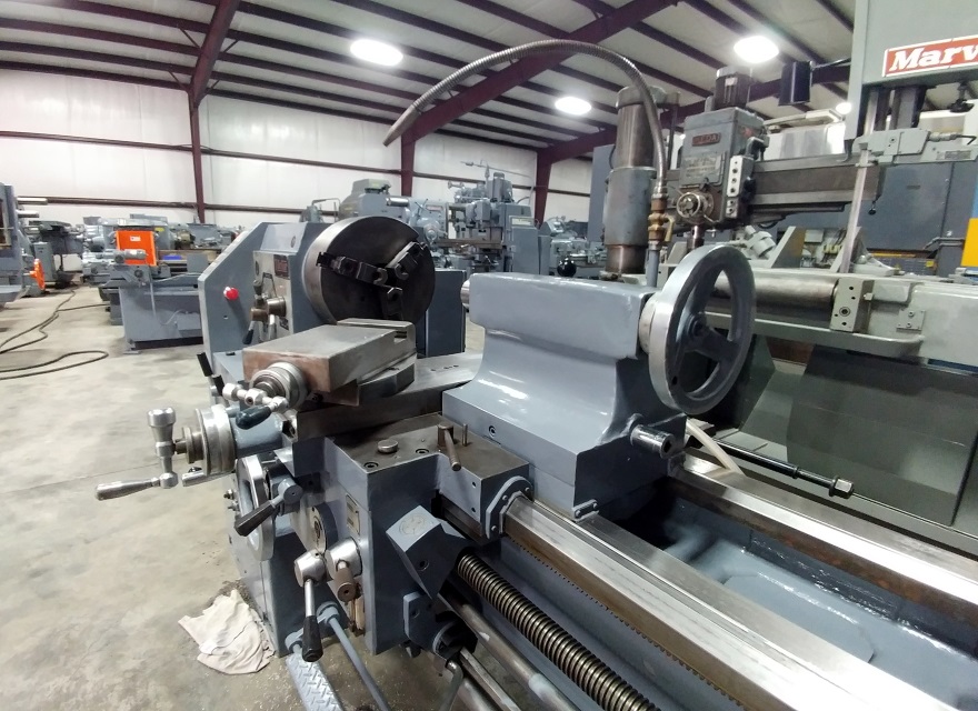 20" x 80" Victor #20x80, engine lathe, 13" SOCS, 4-jaw 12" chuck, inch/metric threads, #5MT, 10 HP - Image 6