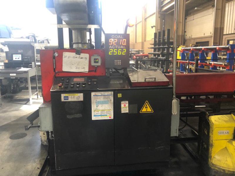 2.95" Amada #CM75, fully automatic carbide circular saw, 0.4"-2.95"cut capacity,PLC, 56-255 RPM - Image 4
