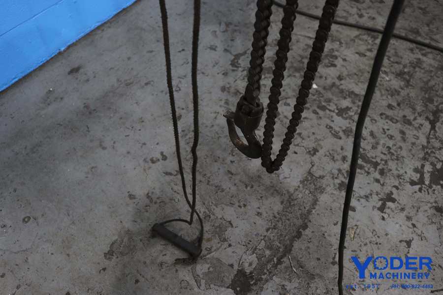 .5 Ton, Yale, single phase hoist, #63071 - Image 3