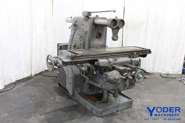 Kearney & Trecker #3CK, horizontal mill, 63-1/2" x16-1/2" table, #50NS, dual controls, #62371 - Image 1