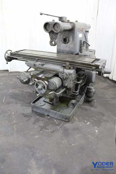 Kearney & Trecker #3CK, horizontal mill, 63-1/2" x16-1/2" table, #50NS, dual controls, #62371 - Image 2