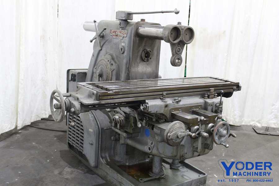 Kearney & Trecker #3CK, horizontal mill, 63-1/2" x16-1/2" table, #50NS, dual controls, #62371 - Image 3