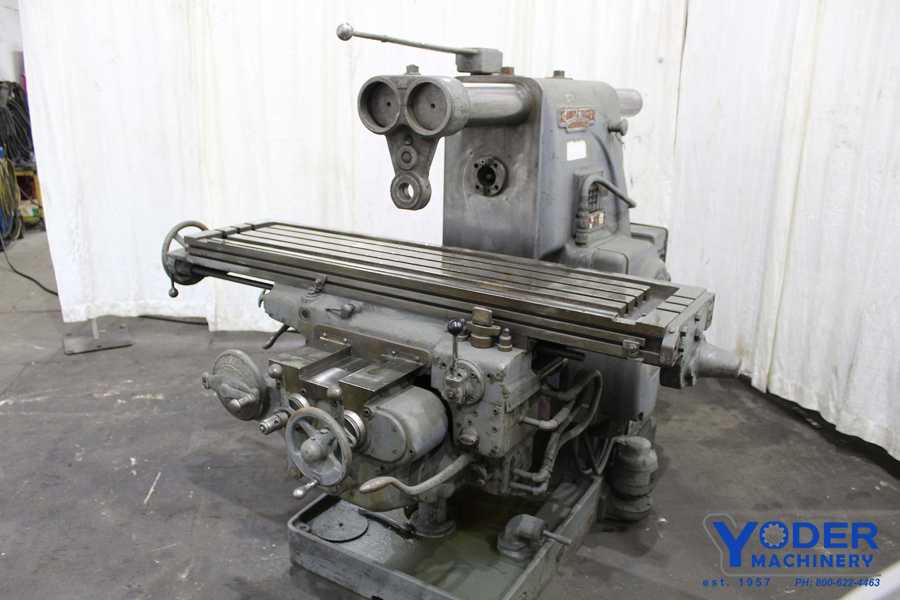 Kearney & Trecker #3CK, horizontal mill, 63-1/2" x16-1/2" table, #50NS, dual controls, #62371 - Image 4
