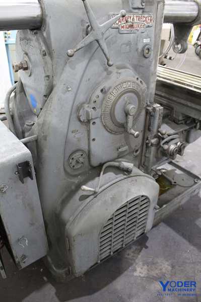 Kearney & Trecker #3CK, horizontal mill, 63-1/2" x16-1/2" table, #50NS, dual controls, #62371 - Image 8