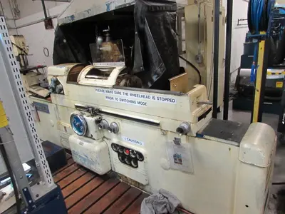 Matrix #46, universal external thread grinder, w/filtration unit, change gears tool - Image 8