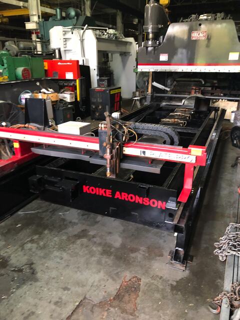 Koike #Plate-Pro-2000, 6' x 20' table, torch interface, Hypertherm HPR260, retrofit 2014 - Image 2