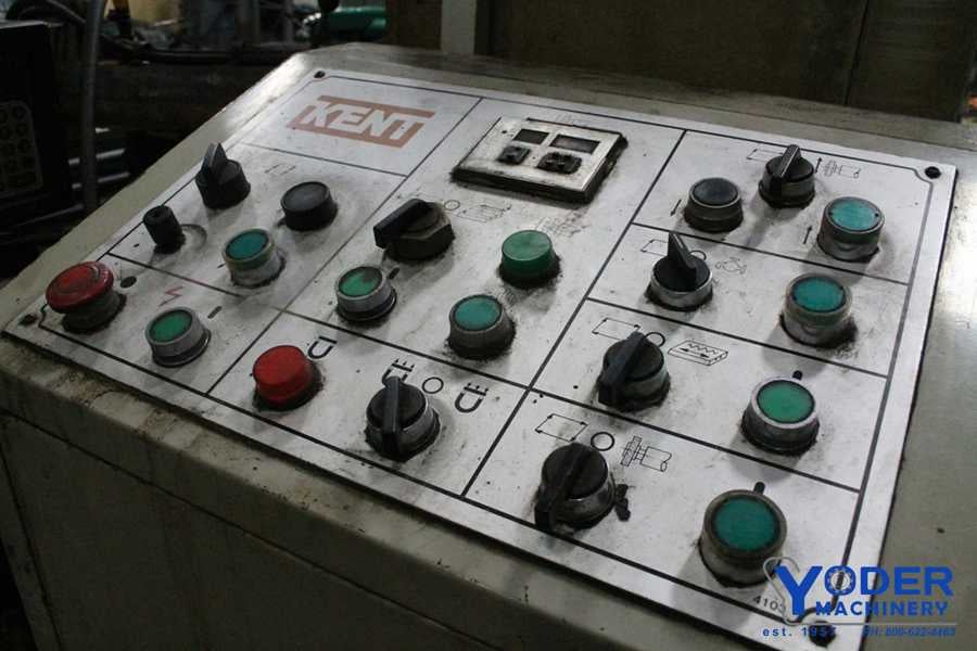 16" x 28" Kent #KGS-407AHD, hydraulic grinder, 16" x28" mag chuck, Newall 2-Axis digital read out, #65249 - Image 6