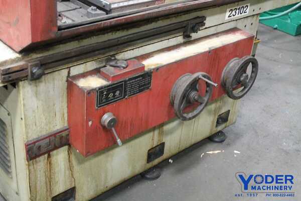 16" x 28" Kent #KGS-407AHD, hydraulic grinder, 16" x28" mag chuck, Newall 2-Axis digital read out, #65249 - Image 10