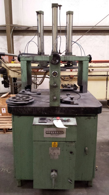 24" Technalap #600VSD (England), 3 ring, 3 pneumatic hold downs, slurry pump, extra rings, s/n 2050 - Image 1