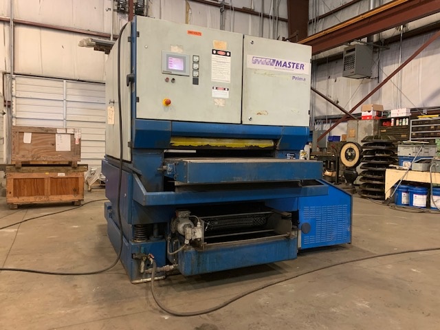 Steelmaster #Prima-W309RT, metal grinding, 950mm belt width, PLC control, 2003 - Image 1