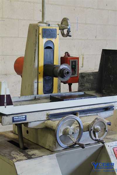 6" x 18" Harig #Super-618, 7" x 1/2" x 1-1/4" grinding wheel, 1 HP, 1 shot lube, #62918 - Image 4