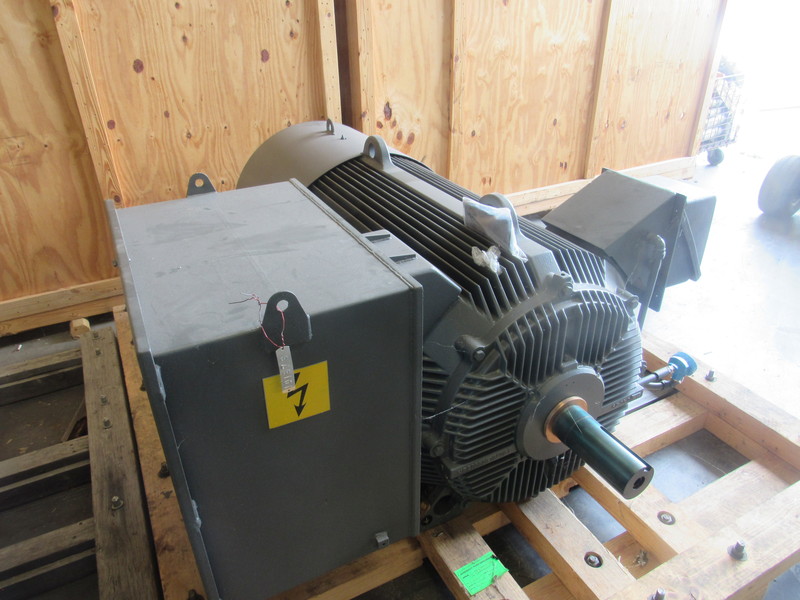 450 HP 720 RPM General Electric, Frame 5810S/5811S, TEFC, BB, new, 2300/4000 Volts (2 available) - Image 2