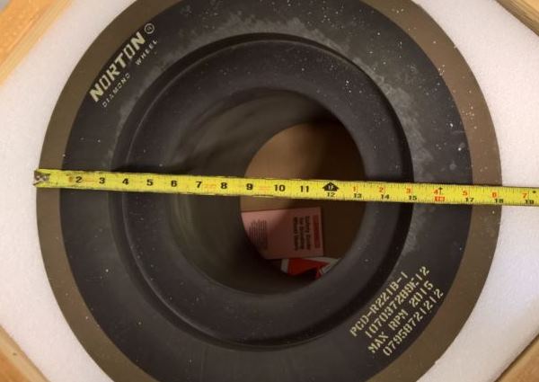 Norton #110C, Grit Diamond (SMD) Wheel, NIB, 9A1A 18 X 10 X 8, (5 available), #47378 - Image 4