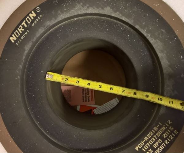 Norton #110C, Grit Diamond (SMD) Wheel, NIB, 9A1A 18 X 10 X 8, (5 available), #47378 - Image 5